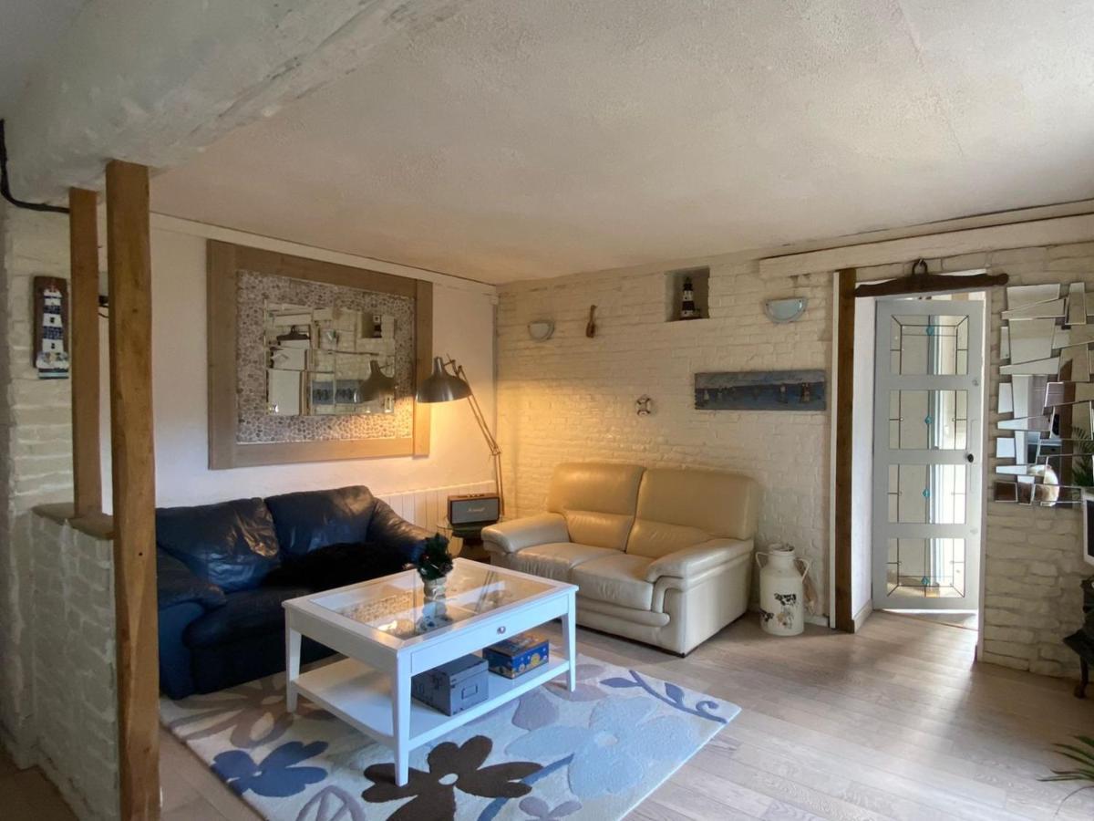 Appartement Sur Le Port, 105M Rez De Jardin Avec Parc Privatif Saint-Valery-en-Caux Exteriör bild
