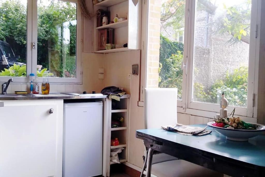 Appartement Sur Le Port, 105M Rez De Jardin Avec Parc Privatif Saint-Valery-en-Caux Exteriör bild
