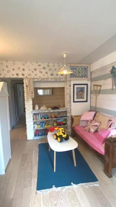 Appartement Sur Le Port, 105M Rez De Jardin Avec Parc Privatif Saint-Valery-en-Caux Exteriör bild